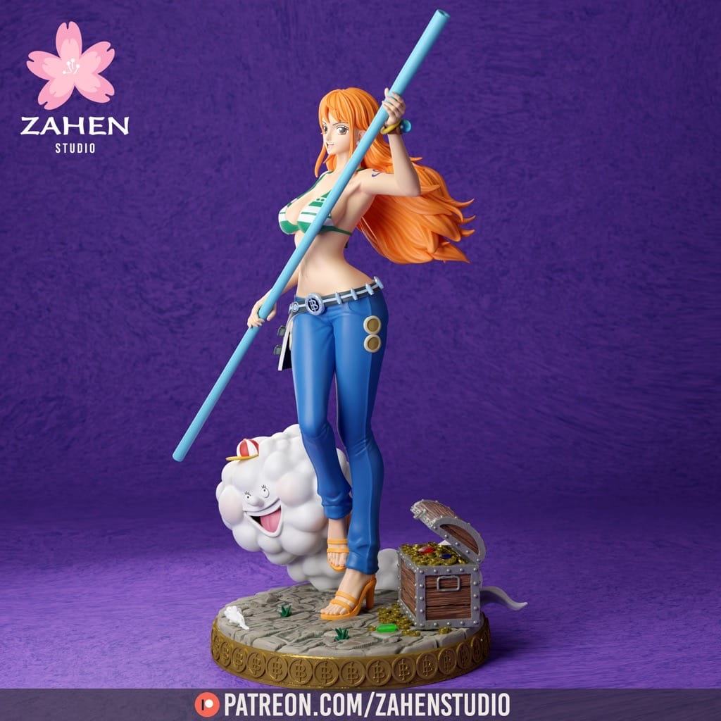 P站图纸印象馆 海贼王 娜美 海贼王 娜美