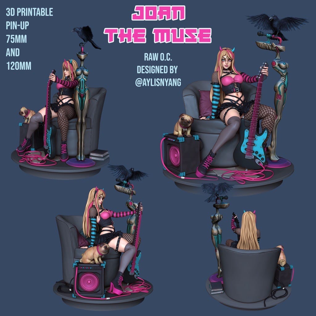 P站图纸印象馆 Ronin Arts 2023年10月图纸包 Ronin Arts 2023年10月图纸包