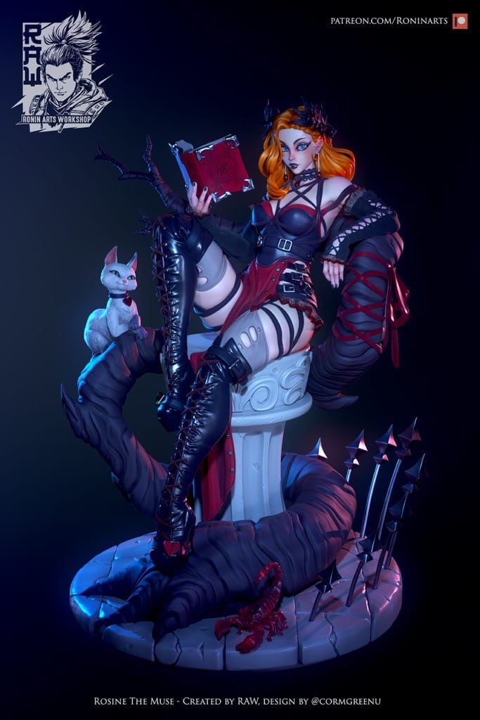 P站图纸印象馆 Ronin Arts 2022年10月图纸包 Ronin Arts 2022年10月图纸包