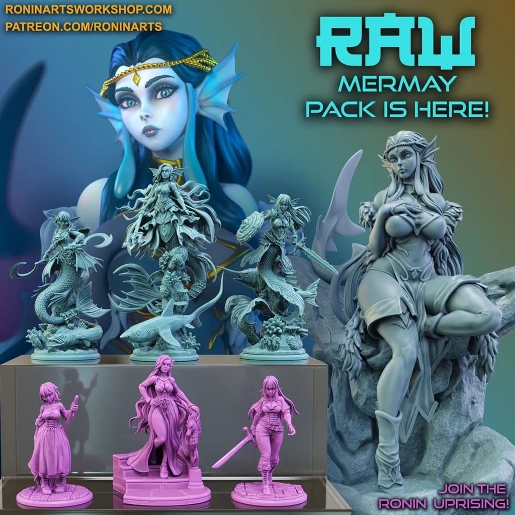 P站图纸印象馆 Ronin Arts 2023年5月图纸包 Ronin Arts 2023年5月图纸包