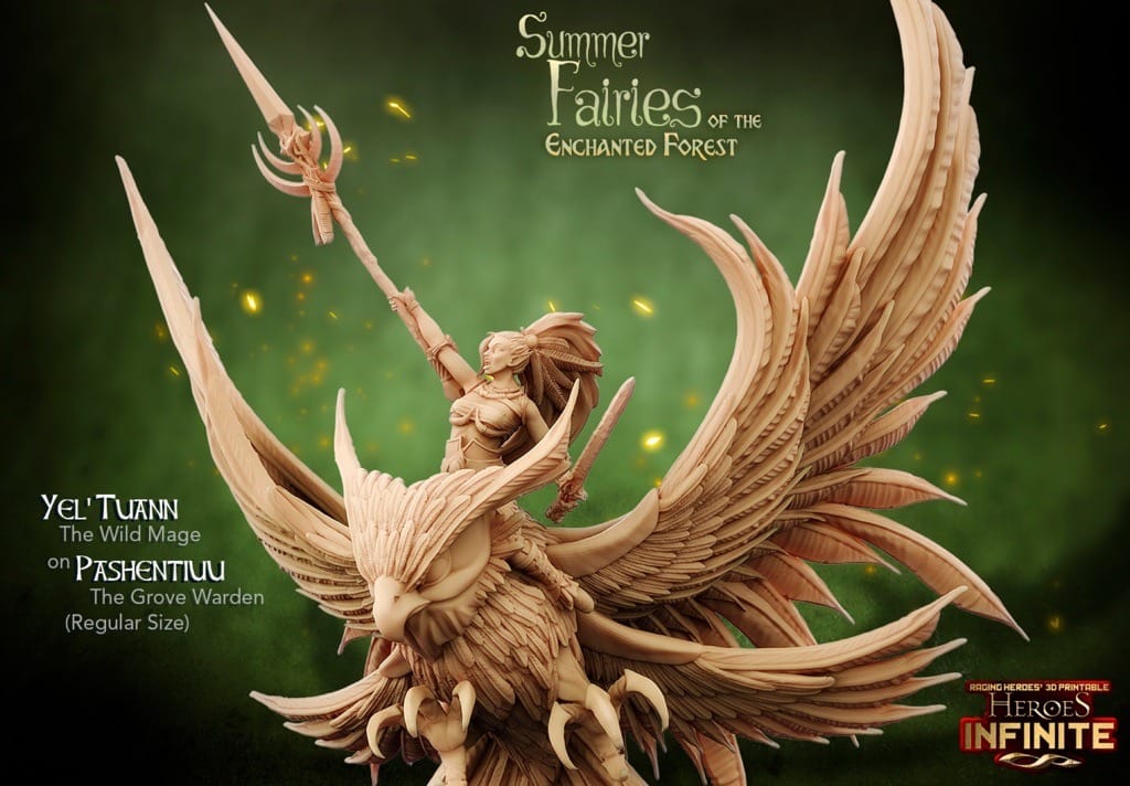 P站图纸印象馆 魔法森林的夏日仙子 魔法森林的夏日仙子