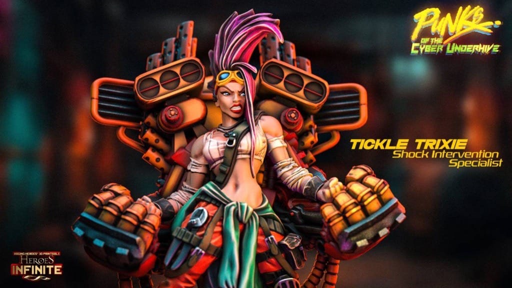 P站图纸印象馆 赛博地底的朋克 赛博地底的朋克