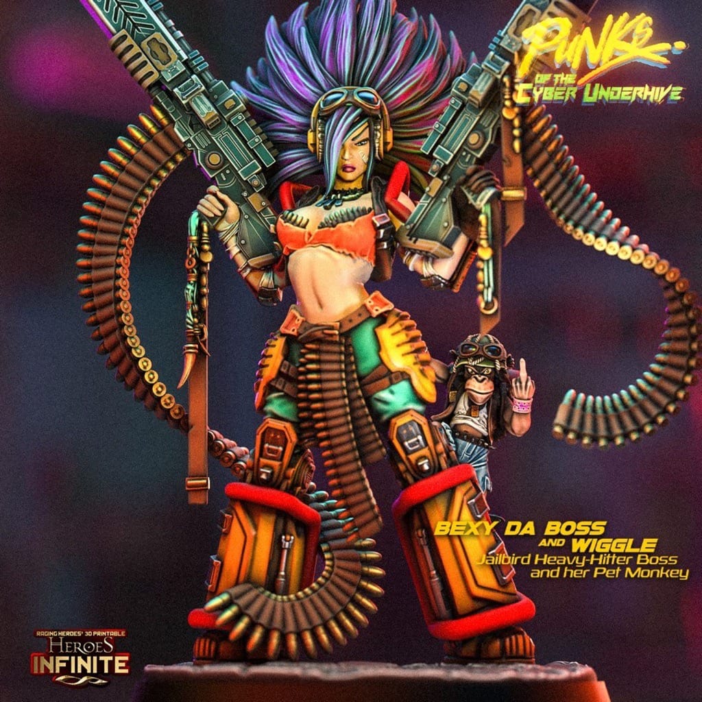 P站图纸印象馆 赛博地底的朋克 赛博地底的朋克