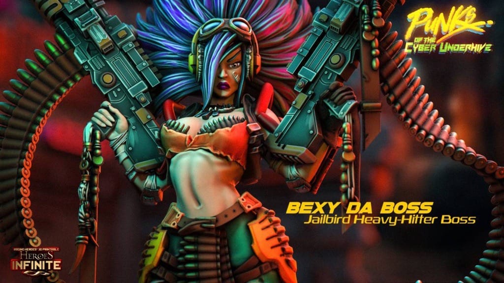 P站图纸印象馆 赛博地底的朋克 赛博地底的朋克