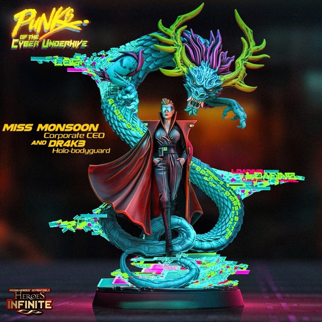 P站图纸印象馆 赛博地底的朋克 赛博地底的朋克