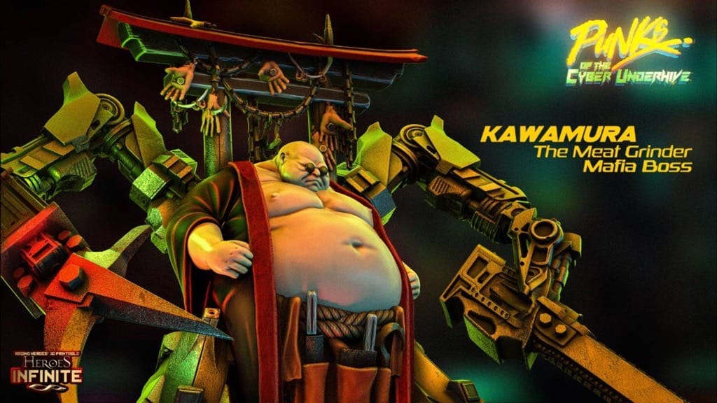 P站图纸印象馆 赛博地底的朋克 赛博地底的朋克