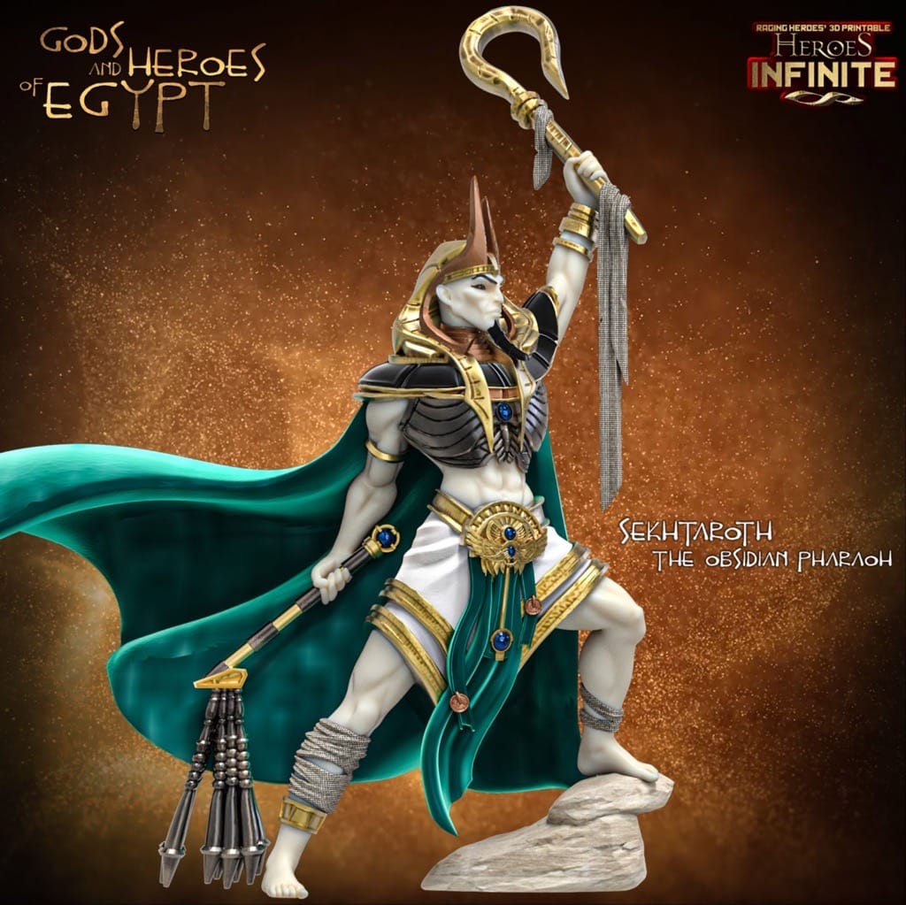 P站图纸印象馆 埃及的诸神与英雄 埃及的诸神与英雄