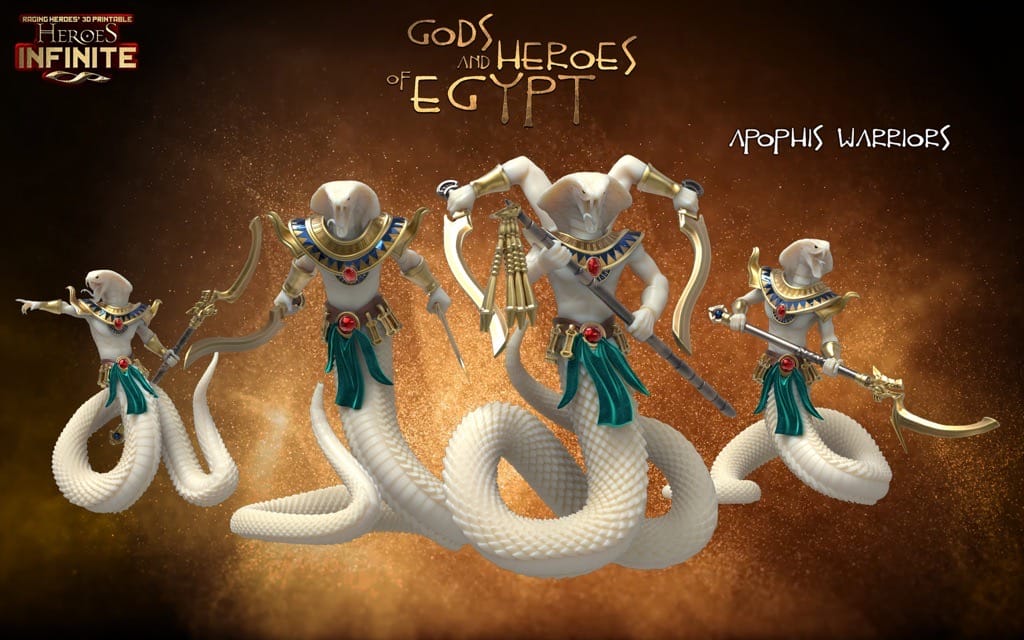 P站图纸印象馆 埃及的诸神与英雄 埃及的诸神与英雄