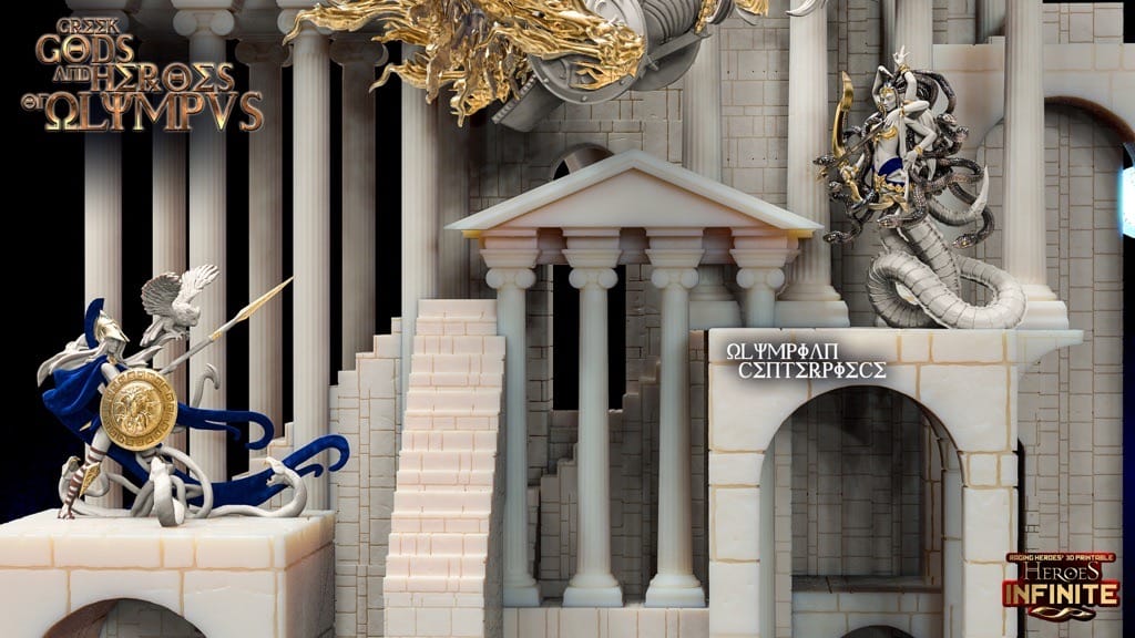 P站图纸印象馆 希腊神与奥林匹斯英雄战士 希腊神与奥林匹斯英雄战士