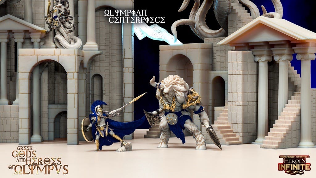 P站图纸印象馆 希腊神与奥林匹斯英雄战士 希腊神与奥林匹斯英雄战士