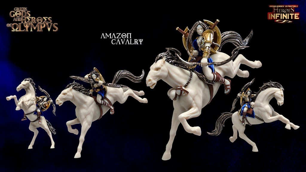 P站图纸印象馆 希腊神与奥林匹斯英雄战士 希腊神与奥林匹斯英雄战士