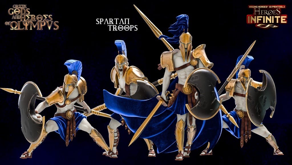 P站图纸印象馆 希腊神与奥林匹斯英雄战士 希腊神与奥林匹斯英雄战士