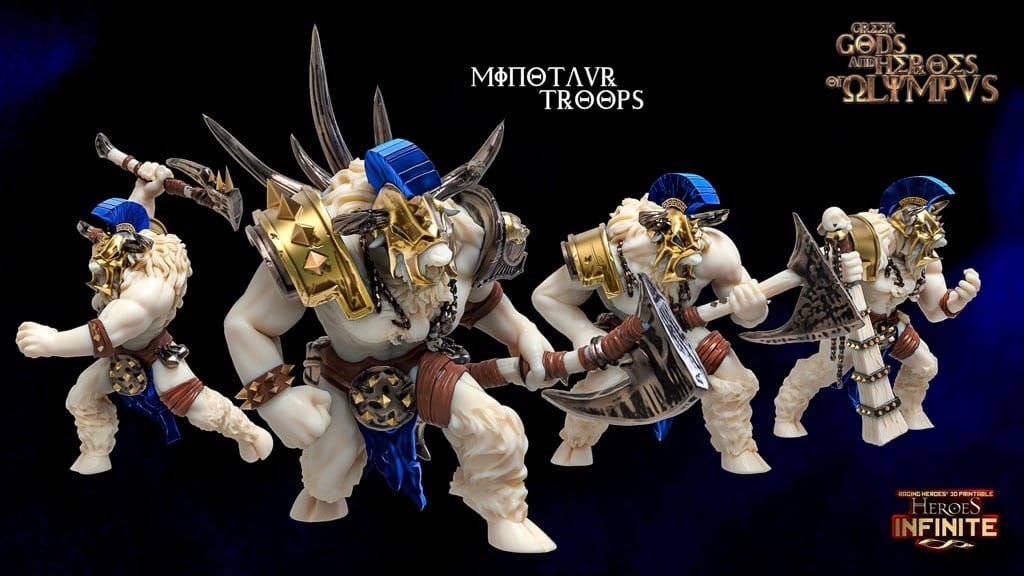 P站图纸印象馆 希腊神与奥林匹斯英雄战士 希腊神与奥林匹斯英雄战士