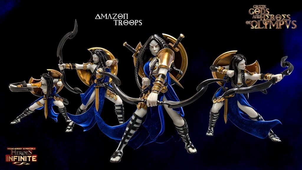 P站图纸印象馆 希腊神与奥林匹斯英雄战士 希腊神与奥林匹斯英雄战士