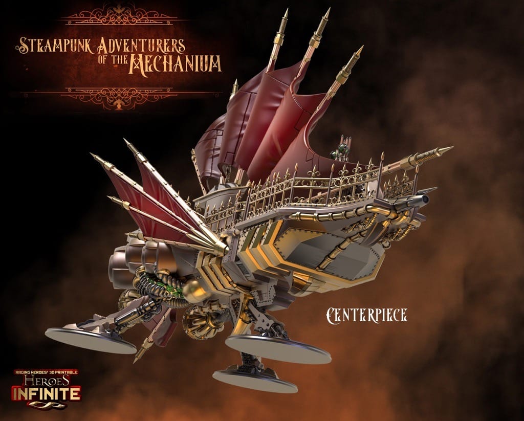 P站图纸印象馆 机械城的蒸汽朋克冒险家 机械城的蒸汽朋克冒险家