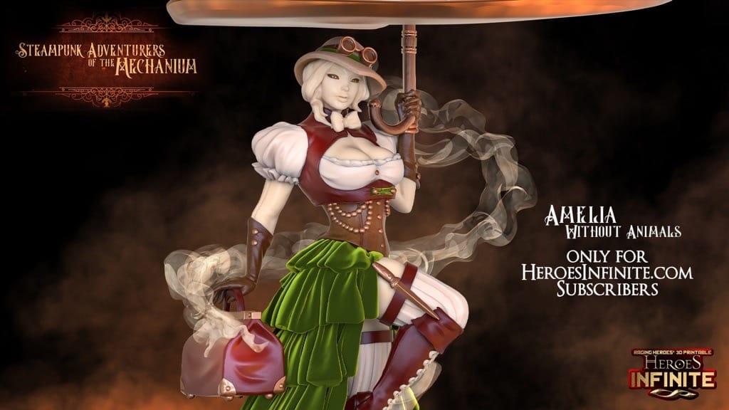 P站图纸印象馆 机械城的蒸汽朋克冒险家 机械城的蒸汽朋克冒险家