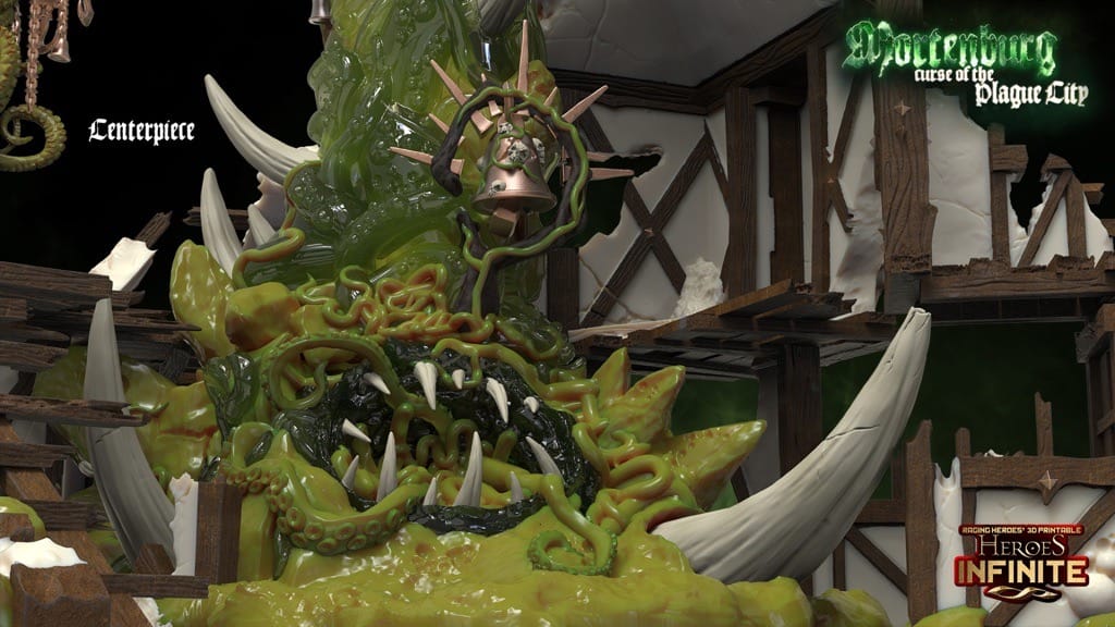 P站图纸印象馆 莫滕堡 - 瘟疫城的诅咒 莫滕堡 - 瘟疫城的诅咒