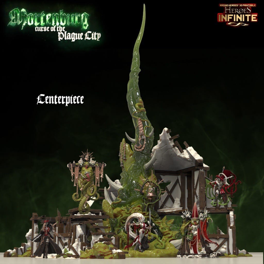 P站图纸印象馆 莫滕堡 - 瘟疫城的诅咒 莫滕堡 - 瘟疫城的诅咒