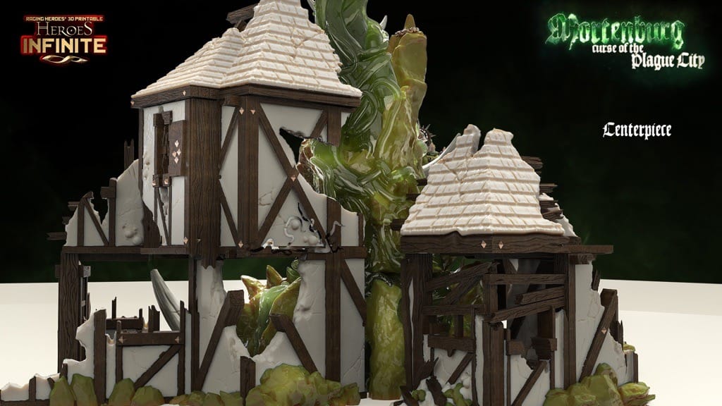 P站图纸印象馆 莫滕堡 - 瘟疫城的诅咒 莫滕堡 - 瘟疫城的诅咒