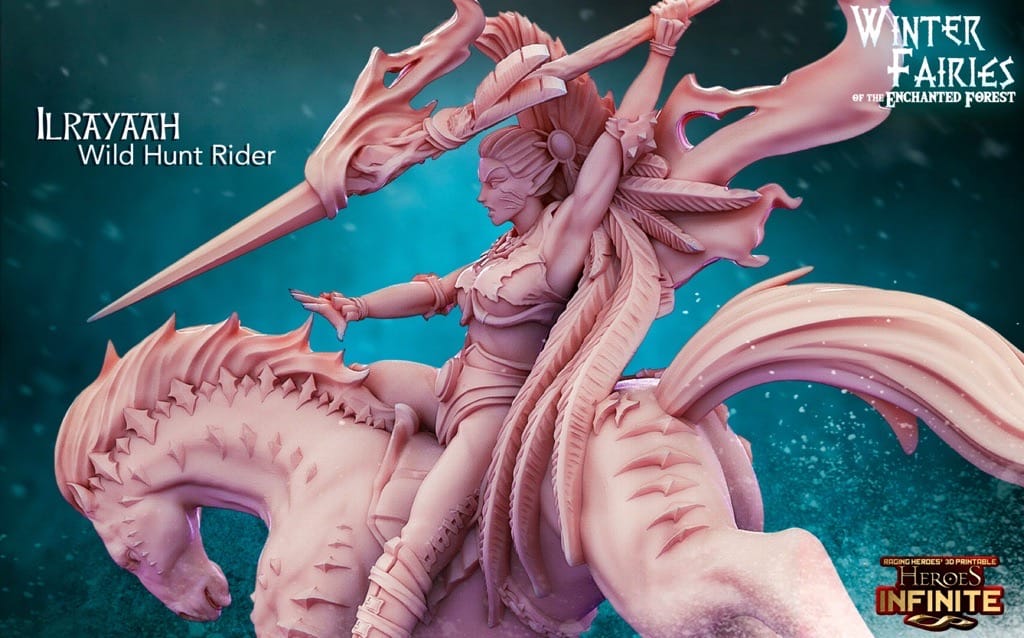 P站图纸印象馆 魔法森林的冬日仙子 魔法森林的冬日仙子