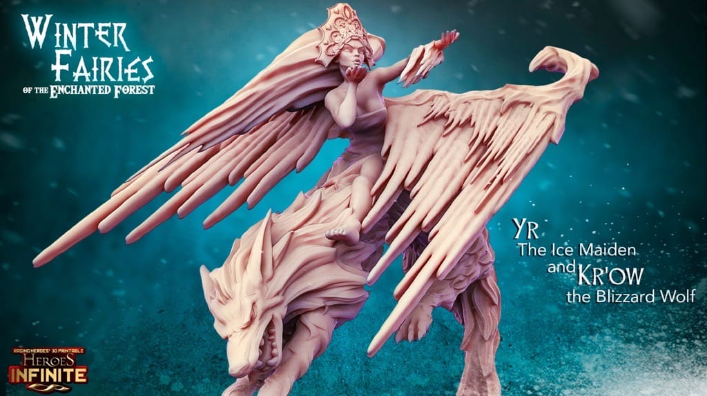 P站图纸印象馆 魔法森林的冬日仙子 魔法森林的冬日仙子