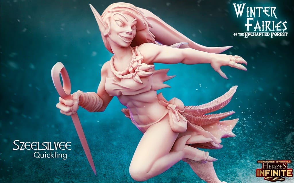 P站图纸印象馆 魔法森林的冬日仙子 魔法森林的冬日仙子