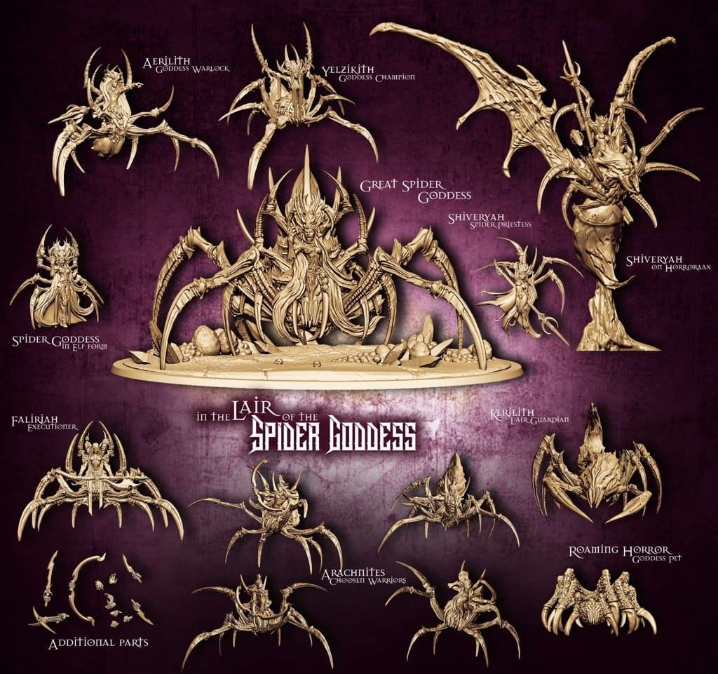 P站图纸印象馆 蜘蛛女神的巢穴 蜘蛛女神的巢穴