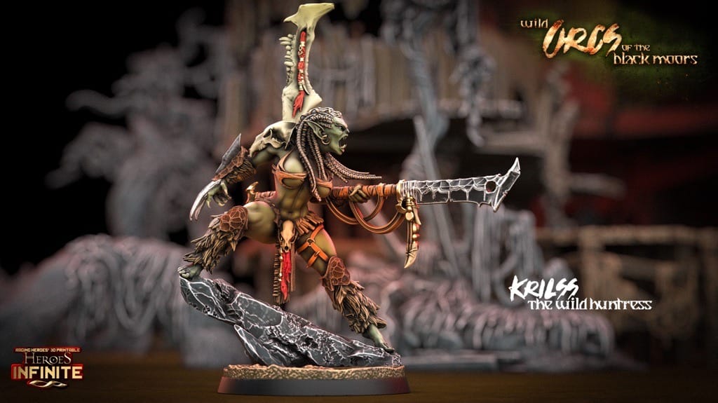 P站图纸印象馆 黑色沼泽的野兽人 黑色沼泽的野兽人