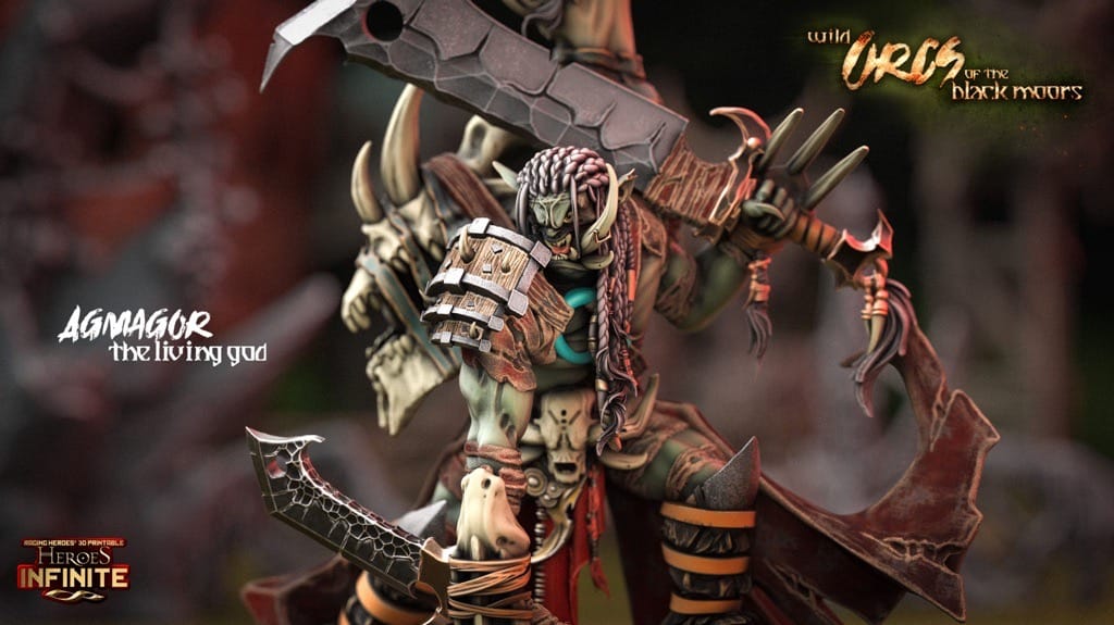 P站图纸印象馆 黑色沼泽的野兽人 黑色沼泽的野兽人