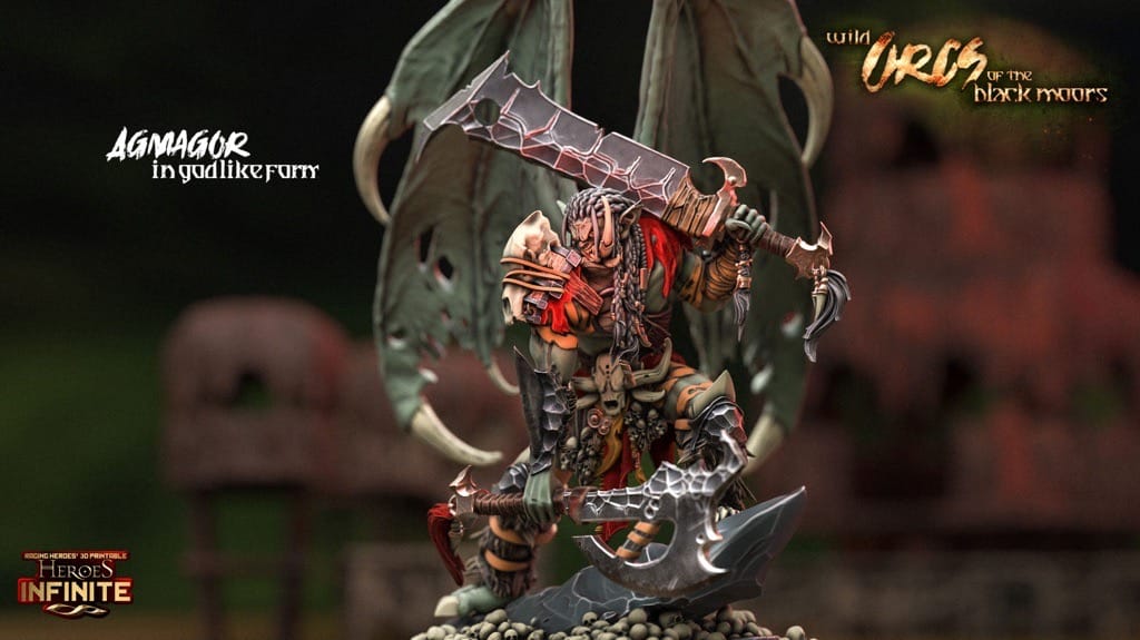 P站图纸印象馆 黑色沼泽的野兽人 黑色沼泽的野兽人