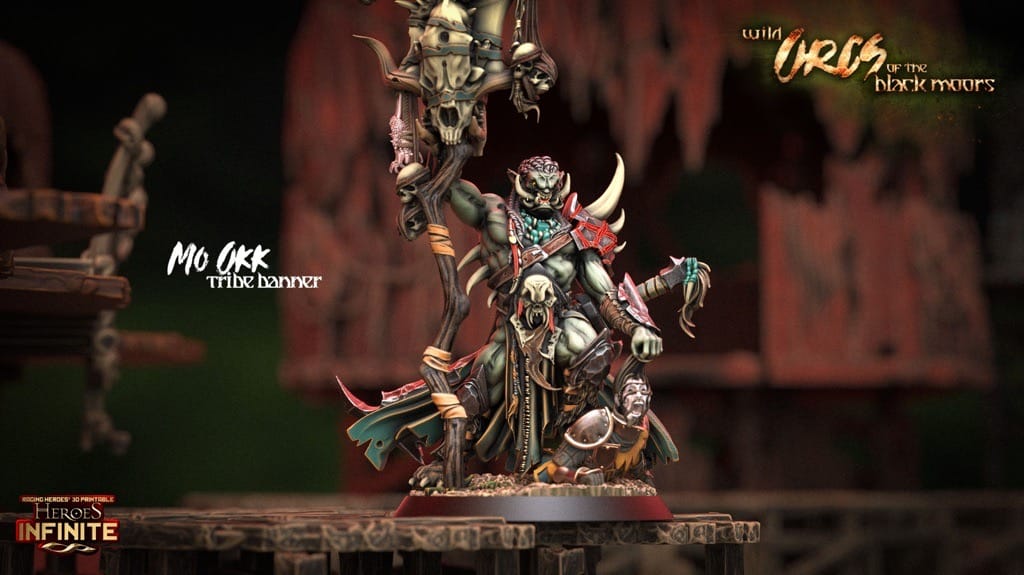 P站图纸印象馆 黑色沼泽的野兽人 黑色沼泽的野兽人