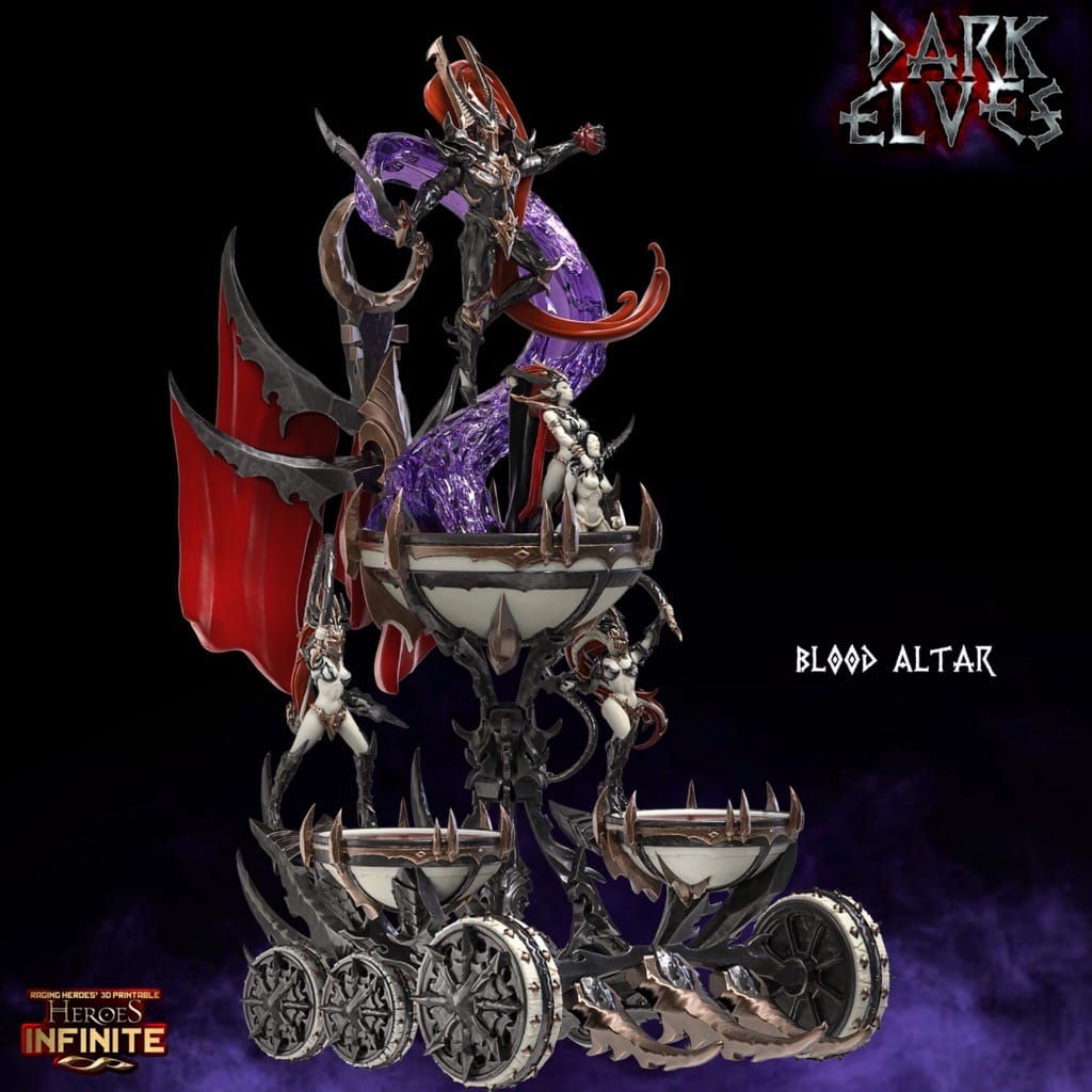 P站图纸印象馆 黑暗精灵的狂怒 黑暗精灵的狂怒