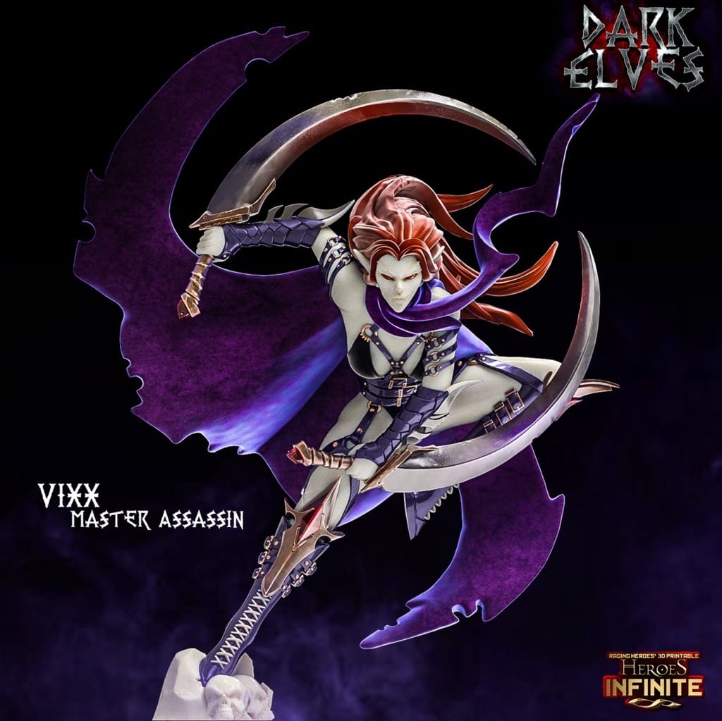 P站图纸印象馆 黑暗精灵的狂怒 黑暗精灵的狂怒