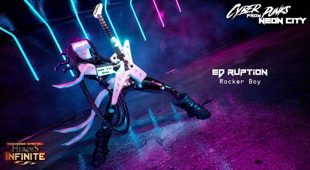 P站图纸印象馆 霓虹城的边缘行者 霓虹城的边缘行者