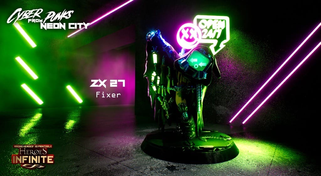 P站图纸印象馆 霓虹城的边缘行者 霓虹城的边缘行者