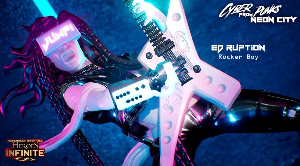 P站图纸印象馆 霓虹城的边缘行者 霓虹城的边缘行者