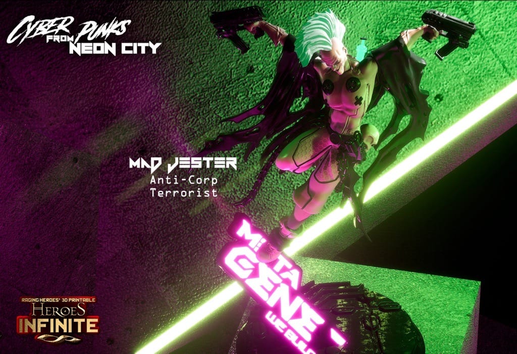 P站图纸印象馆 霓虹城的边缘行者 霓虹城的边缘行者