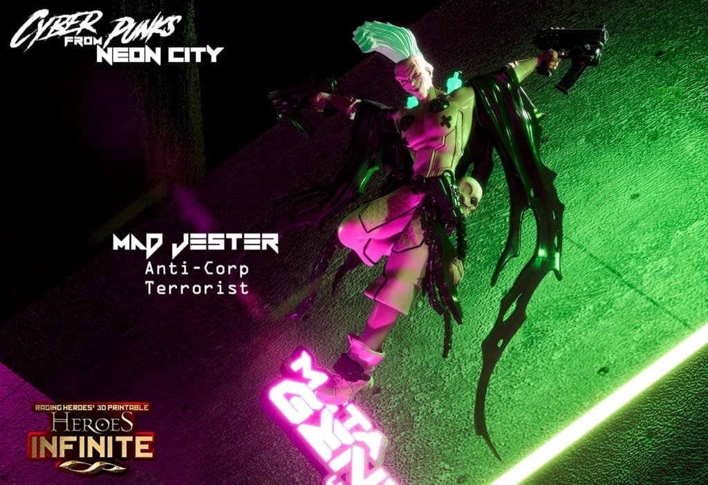 P站图纸印象馆 霓虹城的边缘行者 霓虹城的边缘行者