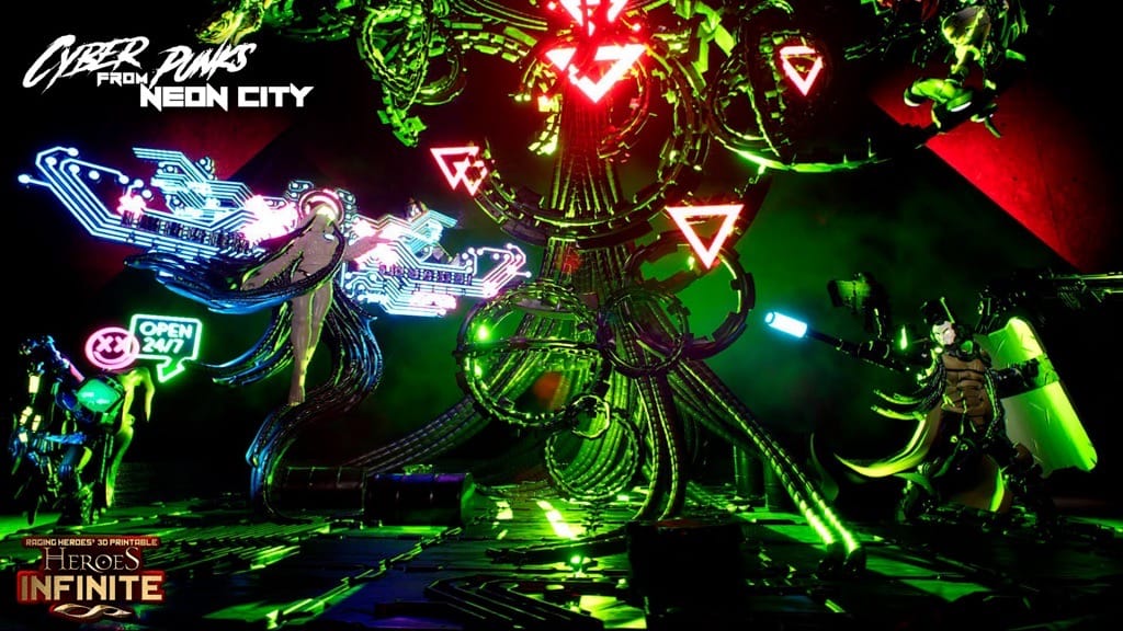 P站图纸印象馆 霓虹城的边缘行者 霓虹城的边缘行者