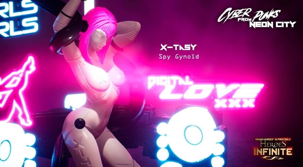 P站图纸印象馆 霓虹城的边缘行者 霓虹城的边缘行者