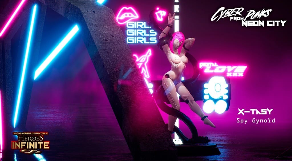 P站图纸印象馆 霓虹城的边缘行者 霓虹城的边缘行者