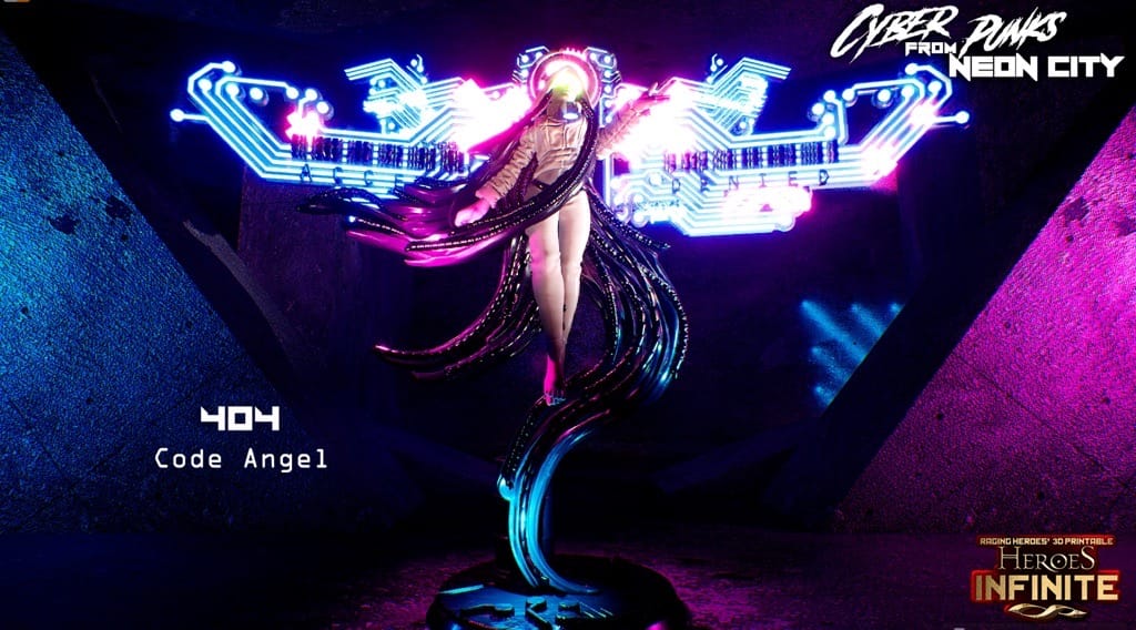 P站图纸印象馆 霓虹城的边缘行者 霓虹城的边缘行者