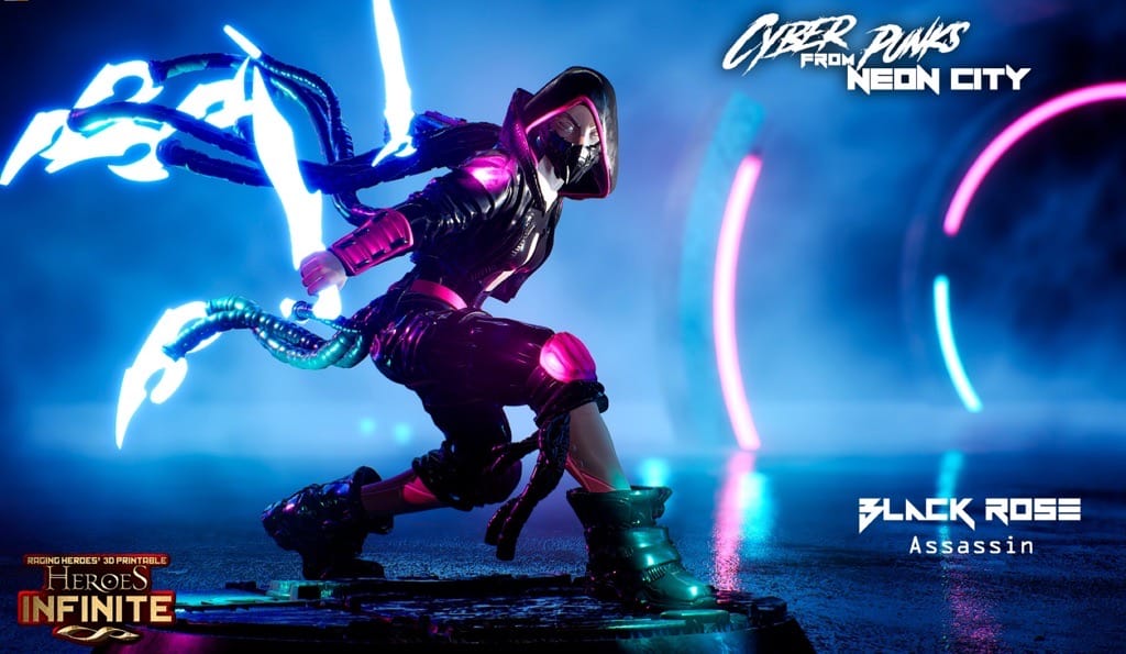 P站图纸印象馆 霓虹城的边缘行者 霓虹城的边缘行者