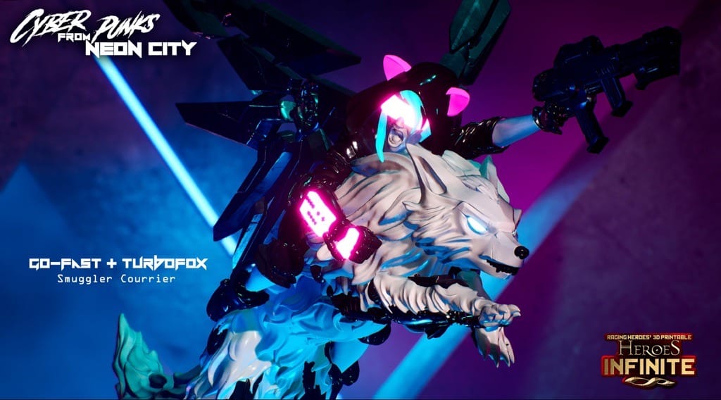 P站图纸印象馆 霓虹城的边缘行者 霓虹城的边缘行者