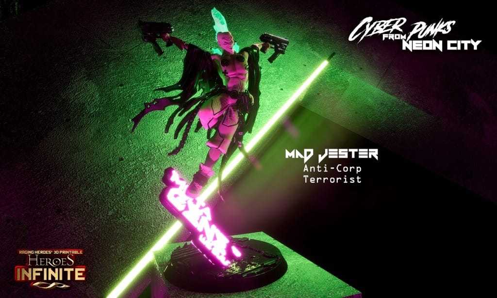 P站图纸印象馆 霓虹城的边缘行者 霓虹城的边缘行者