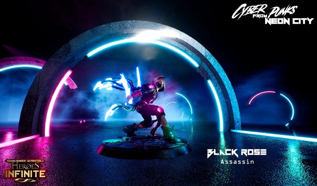 P站图纸印象馆 霓虹城的边缘行者 霓虹城的边缘行者