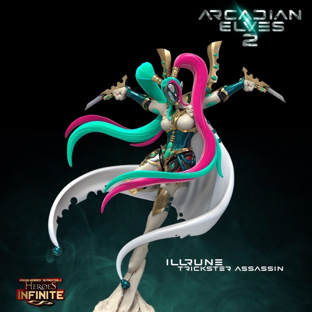 P站图纸印象馆 阿尔卡迪亚精灵2 阿尔卡迪亚精灵2