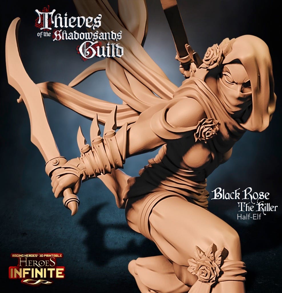 P站图纸印象馆 暗影沙漠的盗贼 暗影沙漠的盗贼