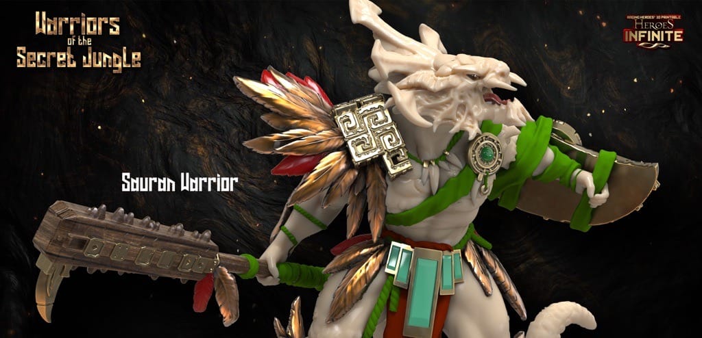 P站图纸印象馆 密林之战士 密林之战士