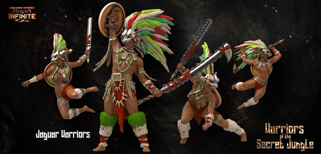 P站图纸印象馆 密林之战士 密林之战士